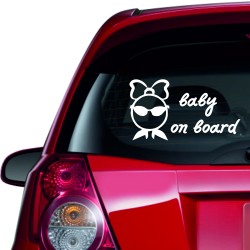 Αυτοκόλλητο αυτοκινήτου - Baby on board 59